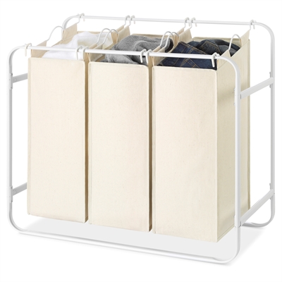 Triple Laundry Sorter