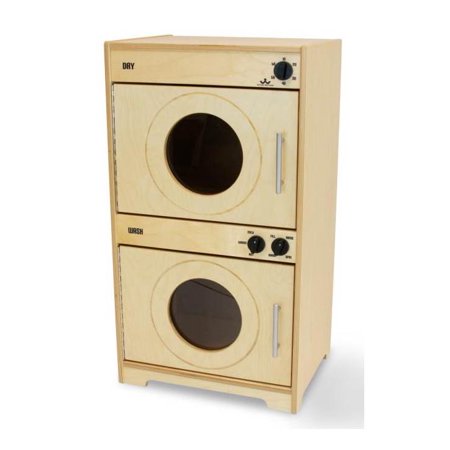 Contemporary Washer And Dryer: Natural