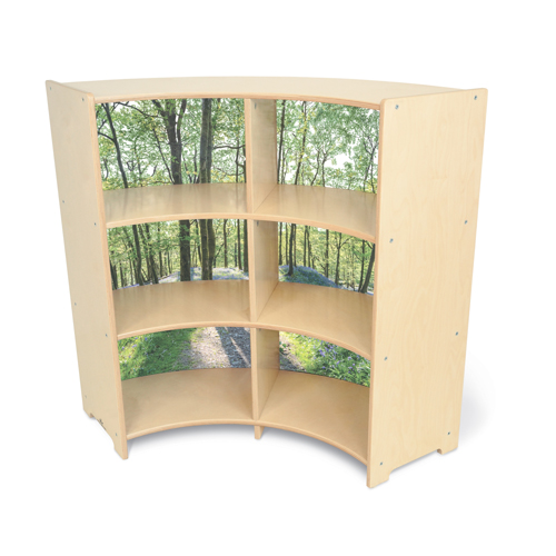 Nature View Serenity Curve-Out Cabinet