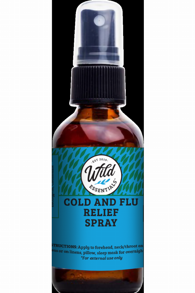 Body Spray - 2 oz./60ml - 2 oz./60ml"Cold And Flu Relief" Soothing