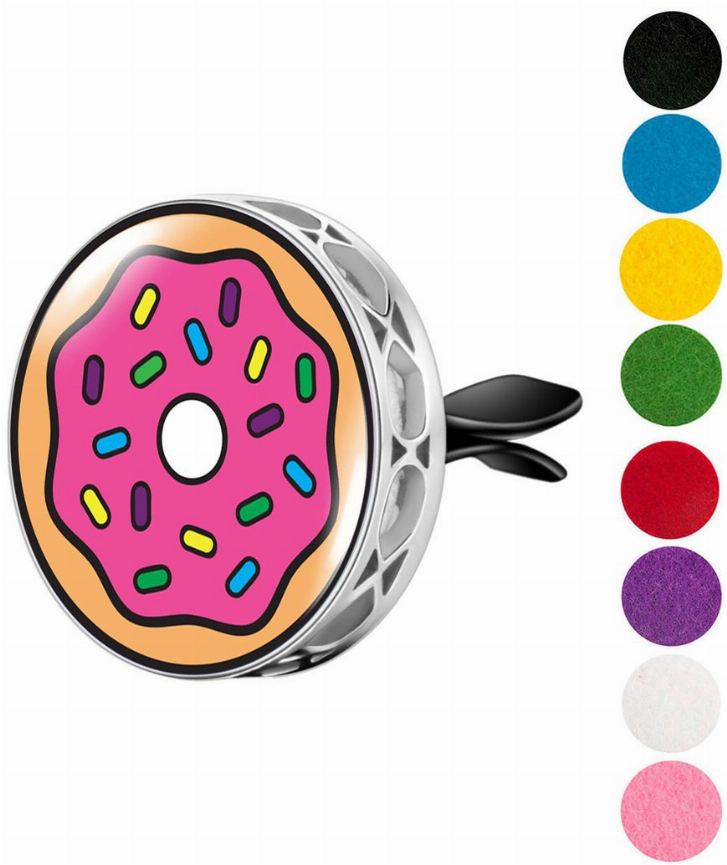 Car Vent Diffuser - Pink Donut