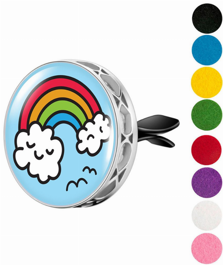Car Vent Diffuser - Rainbow Cloud