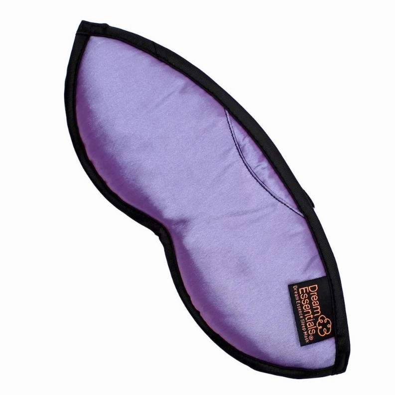 Dream Essence Lavender Aromatherapy Sleep Mask - Made in the USA (11 Styles) - Lilac