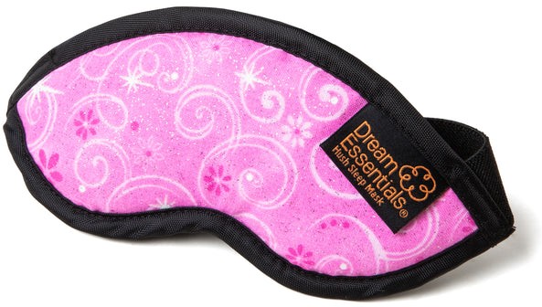 Hush Children's Sleep Mask - Made in the USA - Pink Fairy Dust