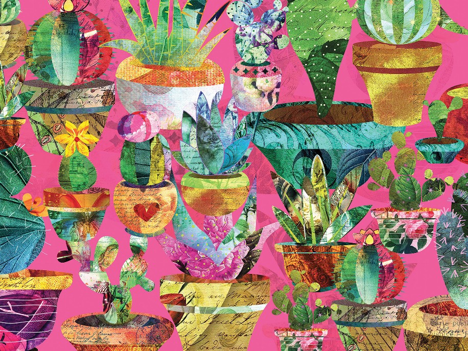 Potted Plants 500-Piece Puzzle