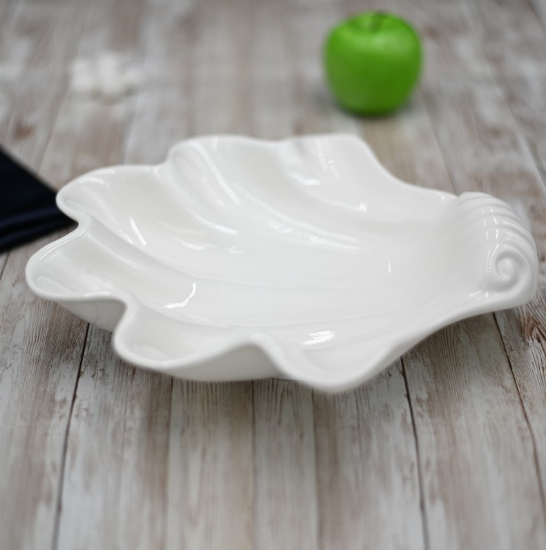 ( Set of 2 ) SHELL DISH 11.5" X 11" | 28.5 X 28 CM