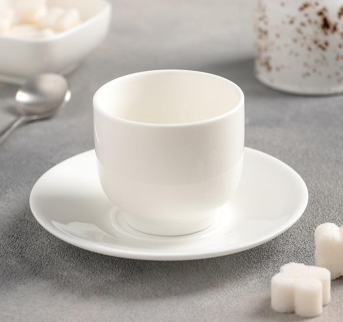 ( Set of 6 ) 5 FL OZ | 150 ML TEA CUP & SAUCER