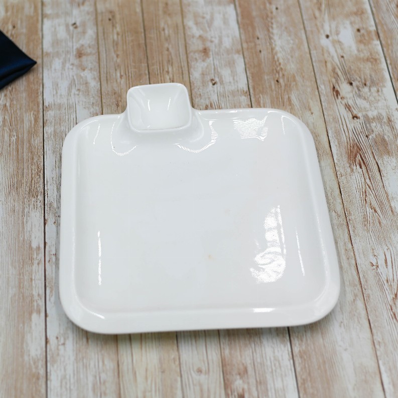 ( Set of 6 ) SQUARE PLATTER 8" X 8" | 20 X 20 CM