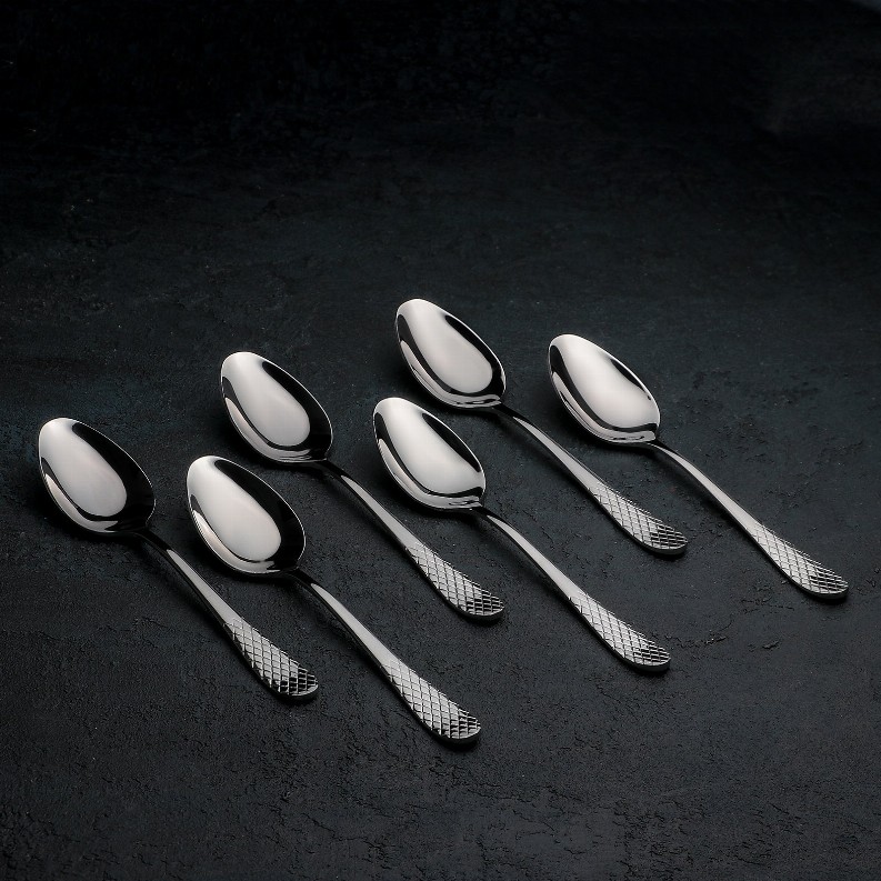 DINNER SPOON 8" | 21 CM SET OF 6  IN GIFT BOX