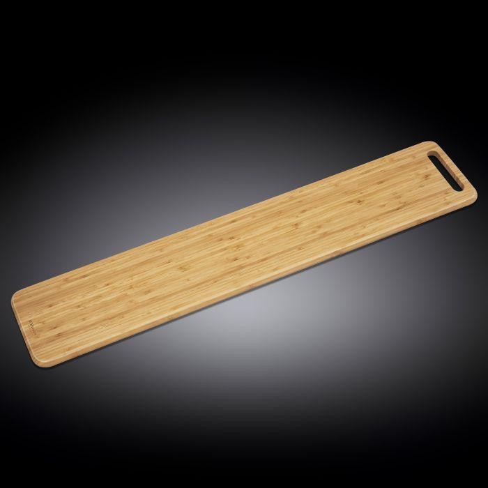 LONG SERVING BOARD, Set of 2 - 39.4" X 7.9" | 100 X 20 CM Wood