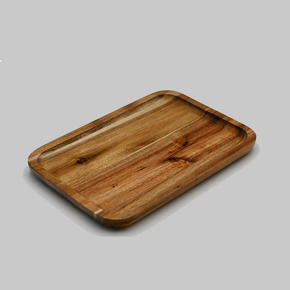 Acacia Serving rectangle tray / Dish 10" X 7"  Wood