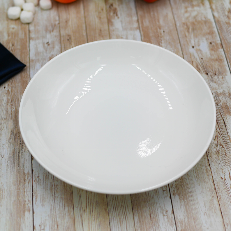 [ Set of 3 ] ROUND DEEP PLATE 10" | 25.5 CM