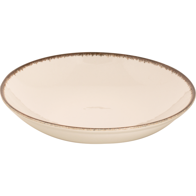 Plate Deep Cream Akoya