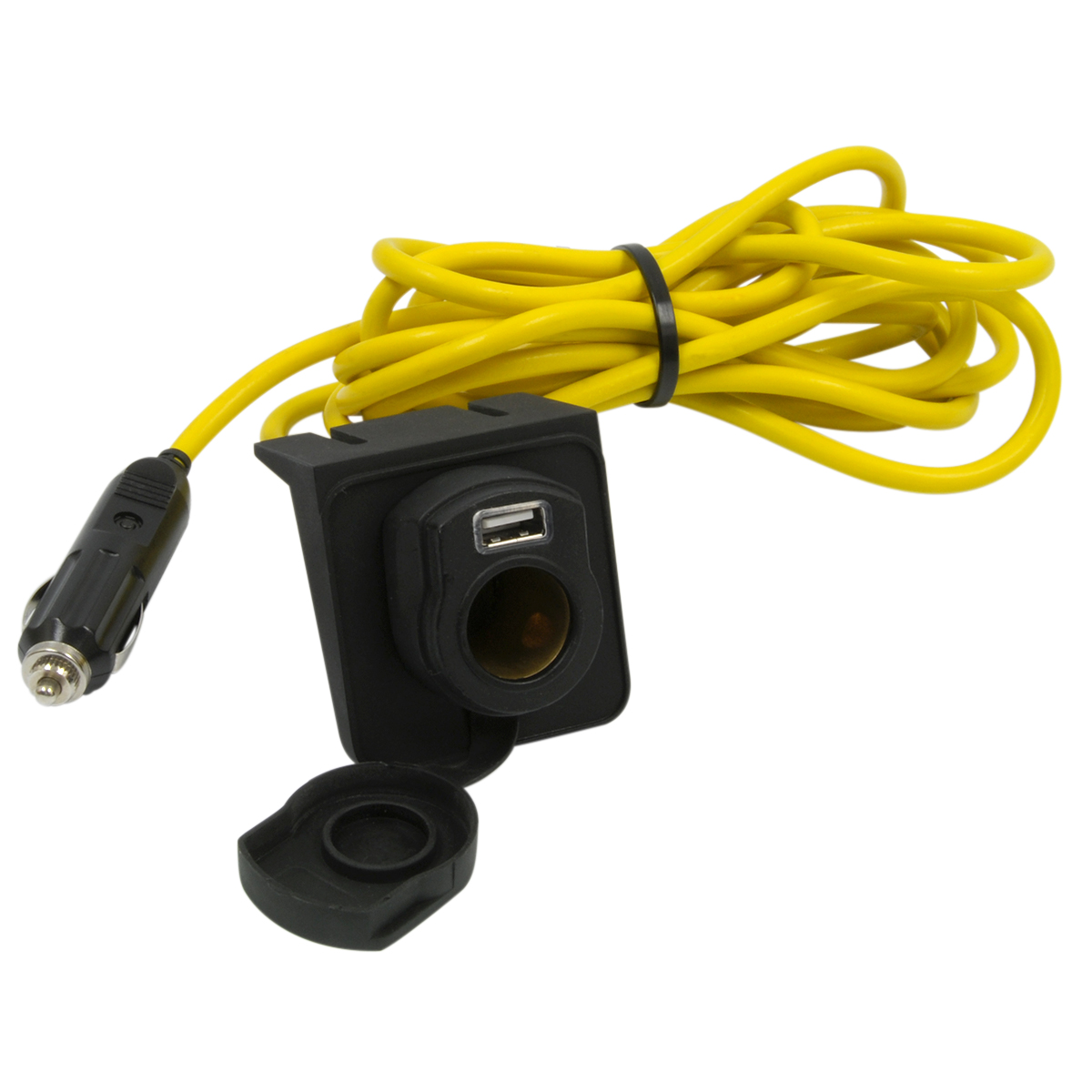 12Ft Extension Cord with 12 Volt Adapter