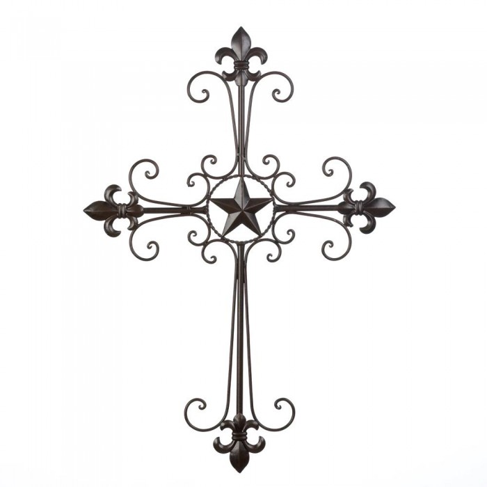 Lone Star Wall Cross Decor