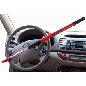 The Original Club Vehicle Anti-theft Steering Wheel Lock (Red)