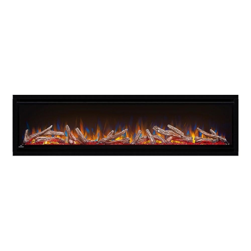 NEFL60CHD-1 - ALLURAVISIONTM 60-1 DEEP DEPTH ELECTRIC FIREPLACE, GLASS FRONT