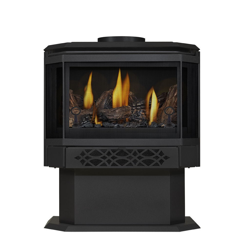 TDS28N - TIMBERWOLF DIRECT VENT GAS STOVE, PEDESTAL, NATURAL GAS