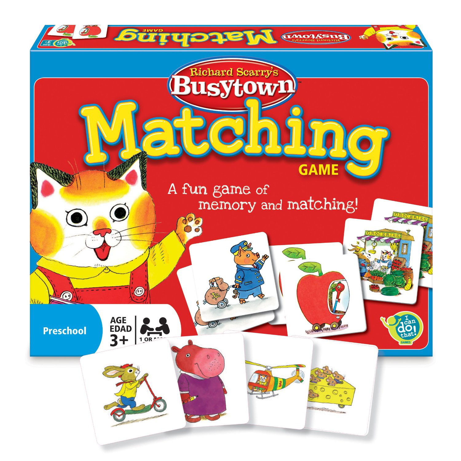 Busytown Matching Game