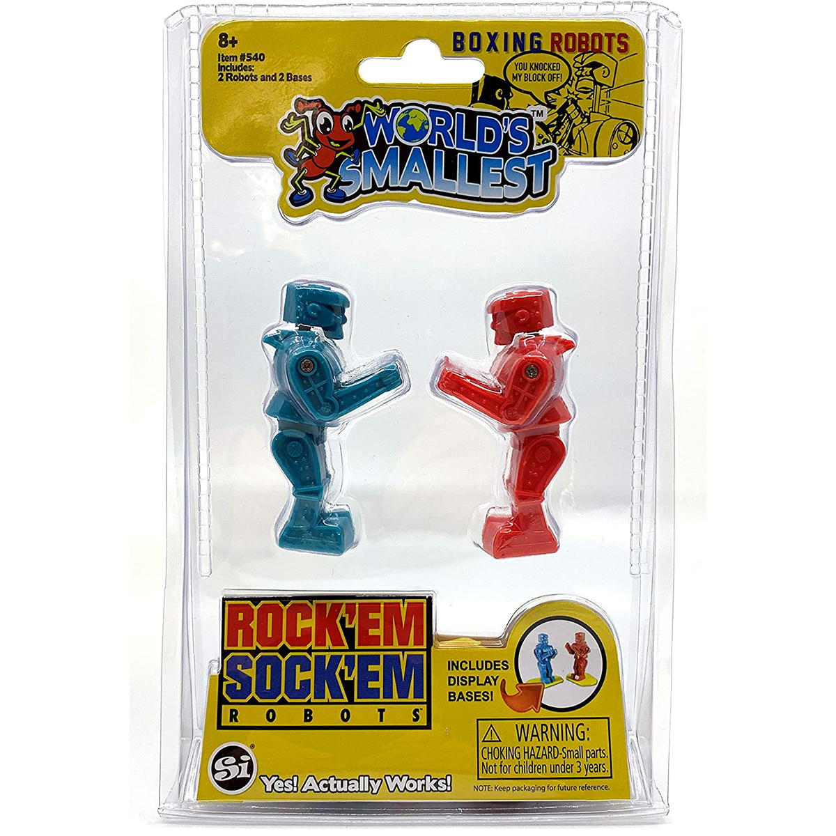 World's Smallest Rock Em Sock Em Robots