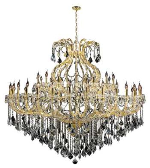 Maria Theresa Collection 49 Light Gold Finish Crystal Chandelier 72