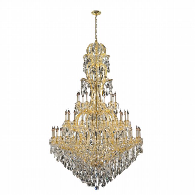 Maria Theresa Collection 60 Light Gold Finish Crystal Chandelier 65