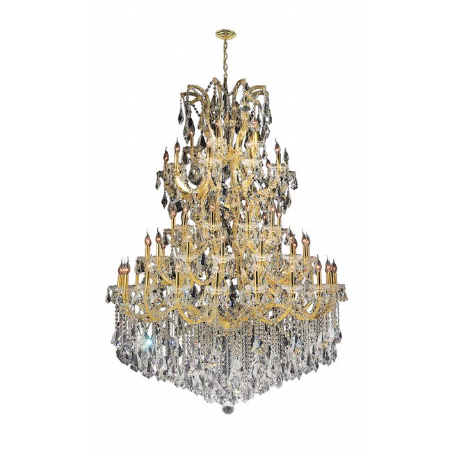 Maria Theresa Collection 61 Light Gold Finish Crystal Chandelier 54