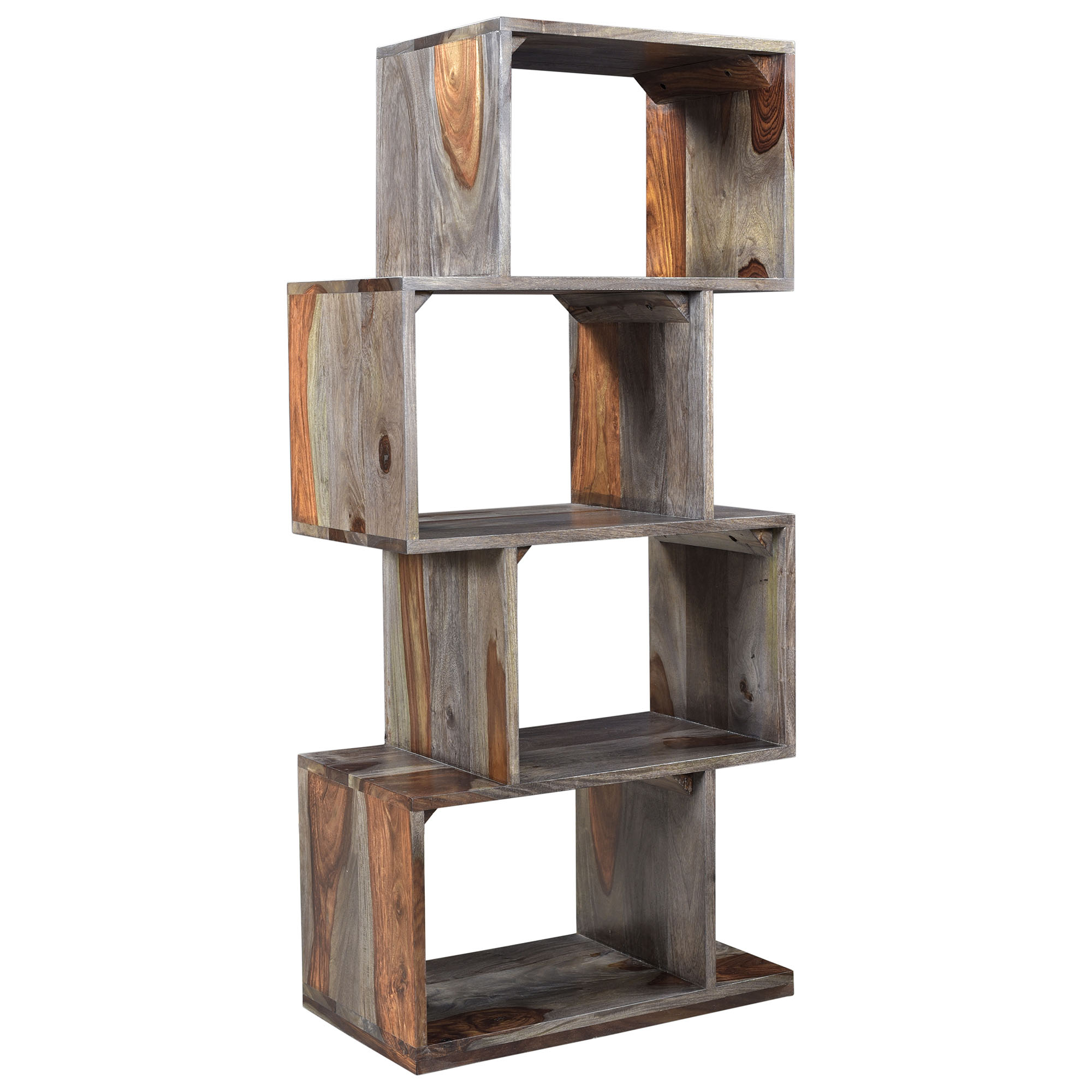 Idris Shelving Unit Grey 2 Tone