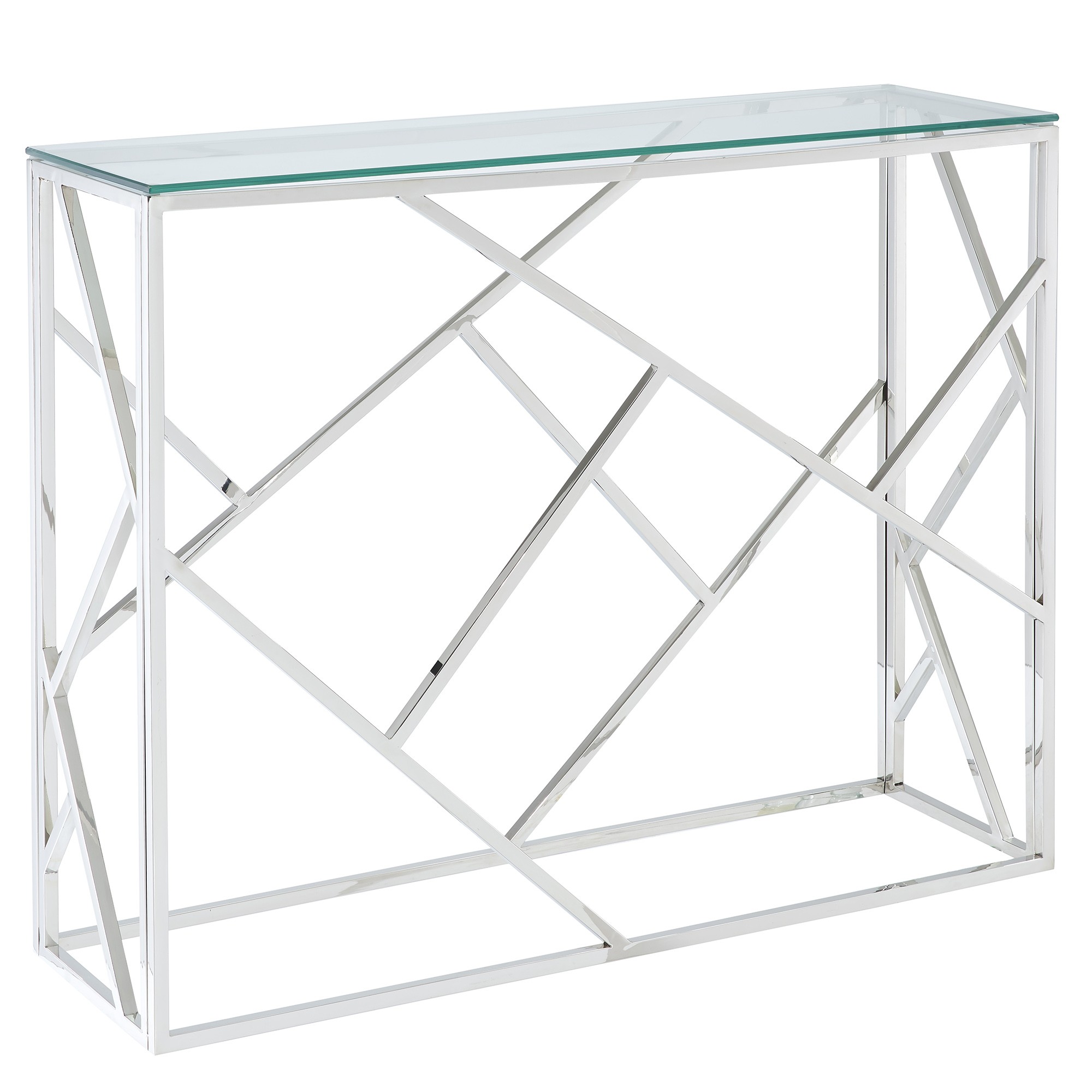 Juniper Console Table Silver