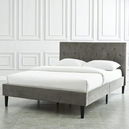 Armando 60" Platform Bed Grey