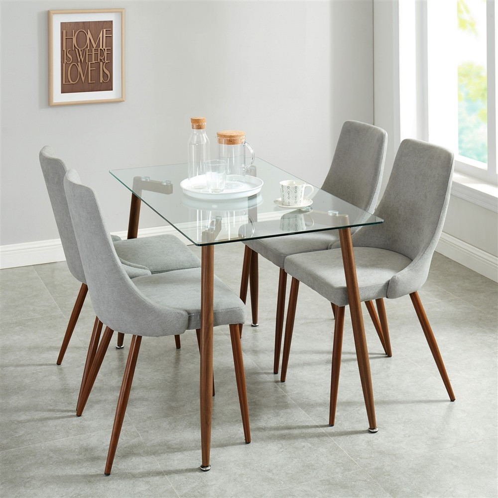 Abbot/Cora Gy 5Pc Dining Set