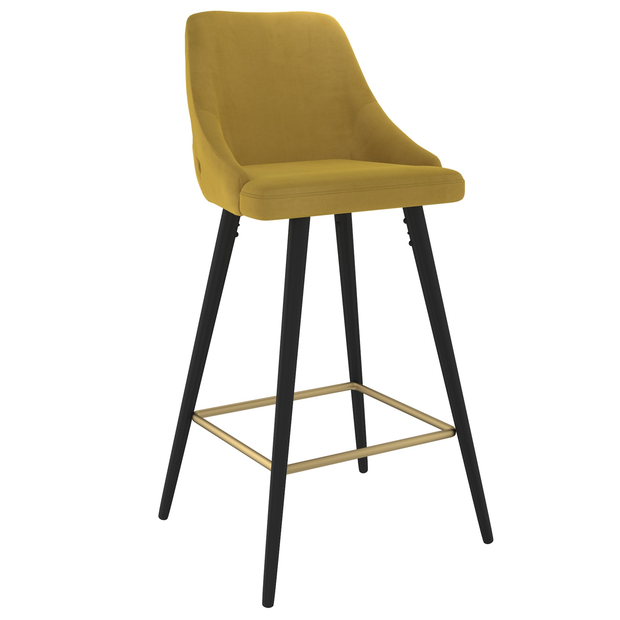 Roxanne Ii 26'' Counter Stool Mustard