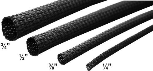 Xscorpion Expandable Braided Sleeving 3/8" 100Ft