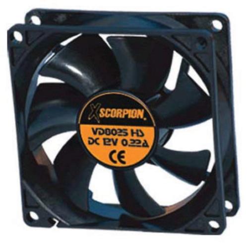 FAN XSCORPION 3" SQUARE