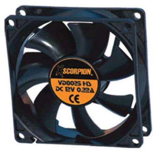 FAN XSCORPION 5" SQUARE