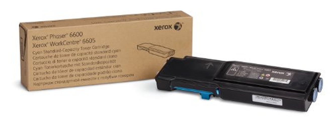 Xerox Toner Cartridge - Laser - Standard Yield - 2000 Pages - Cyan - 1 Each