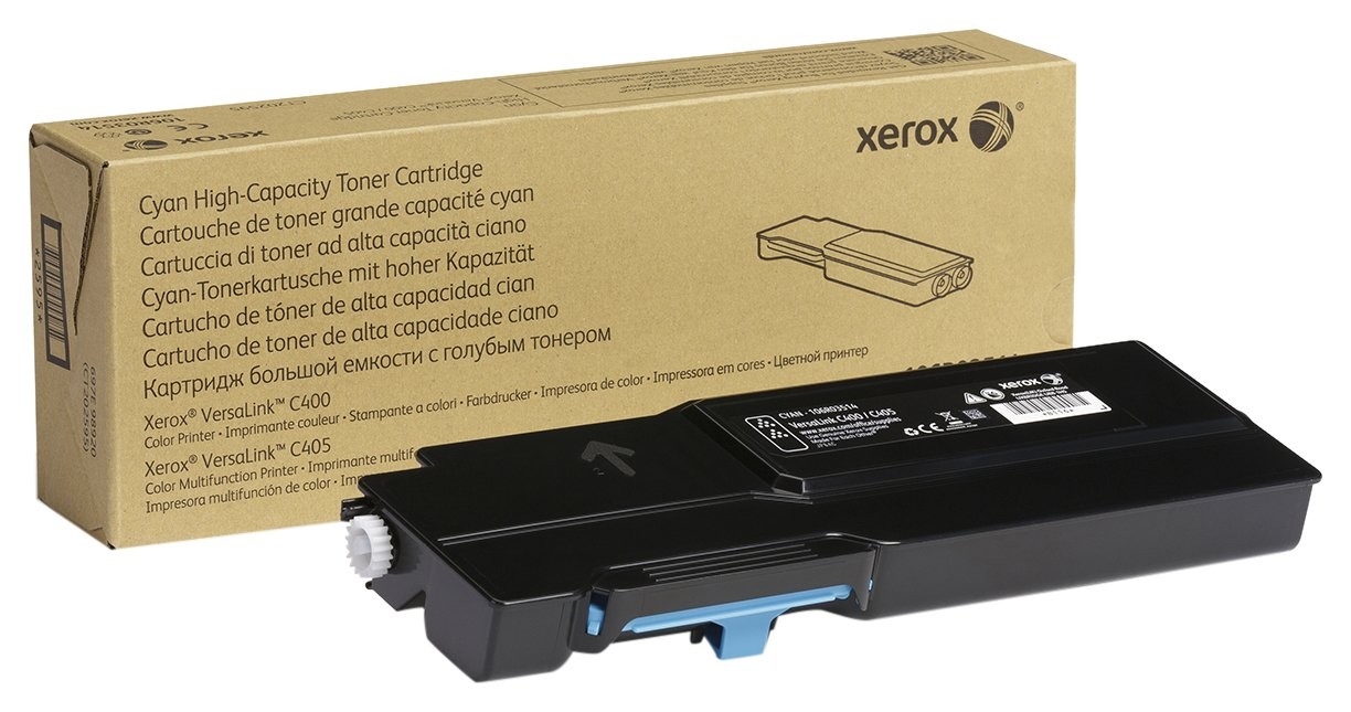 Xerox Original High Yield Laser Toner Cartridge - Cyan - 1 Each - 4800 Pages