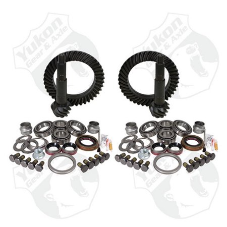 YUKON GEAR & INSTALL KIT PACKAGE FOR JEEP JK RUBICON/488 RATIO
