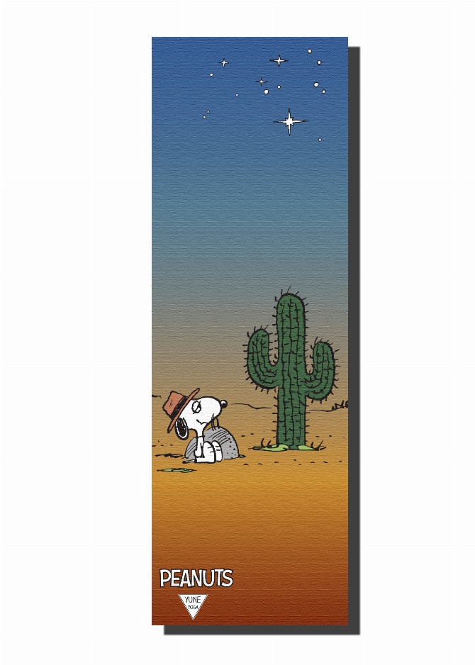 Peanuts x Yune Yoga Snoopy Yoga Mat - Spike Desert
