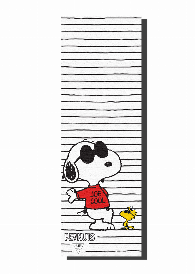 Peanuts x Yune Yoga Snoopy Yoga Mat - Snoopy Joe Cool