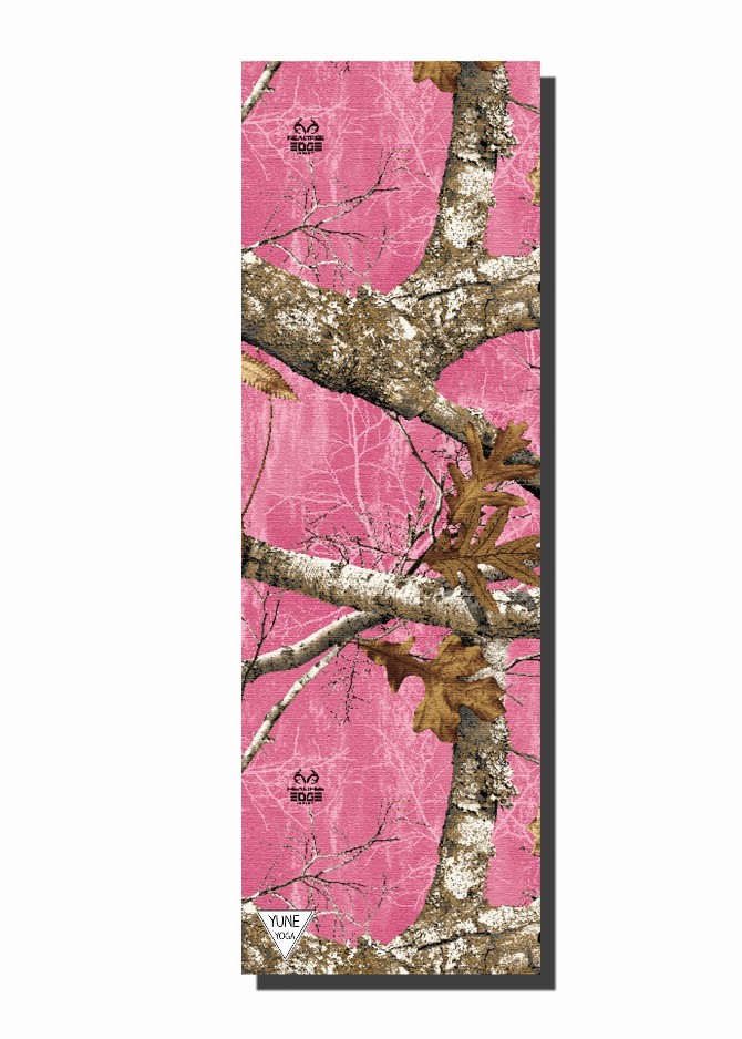 Realtree x Yune Yoga PER Yoga Mat - Edge Colors with Antlers