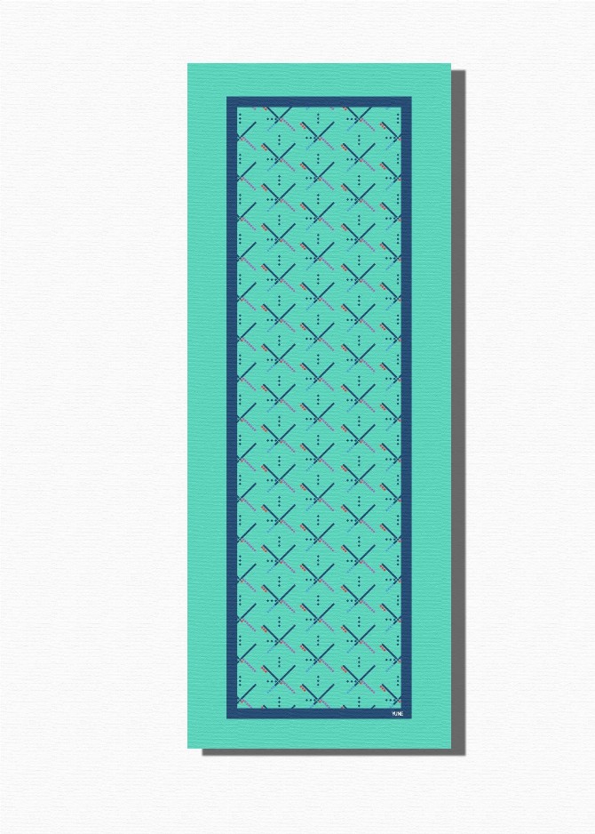 The Yune Yoga Mat - 24"x72"x1/4"The PDX Carpet