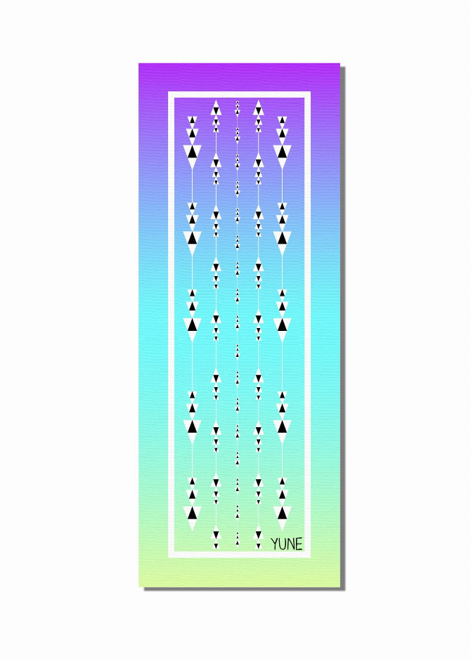 The Yune Yoga Mat - 24"x72"x1/4"The Cordelia