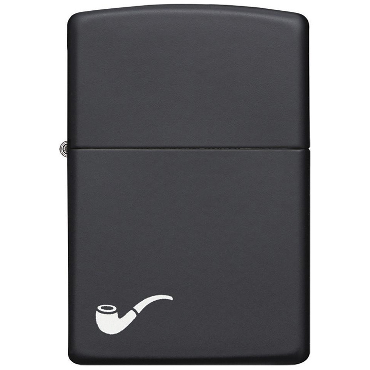 Zippo Windproof Lighter Pipe Lighter Black Matte