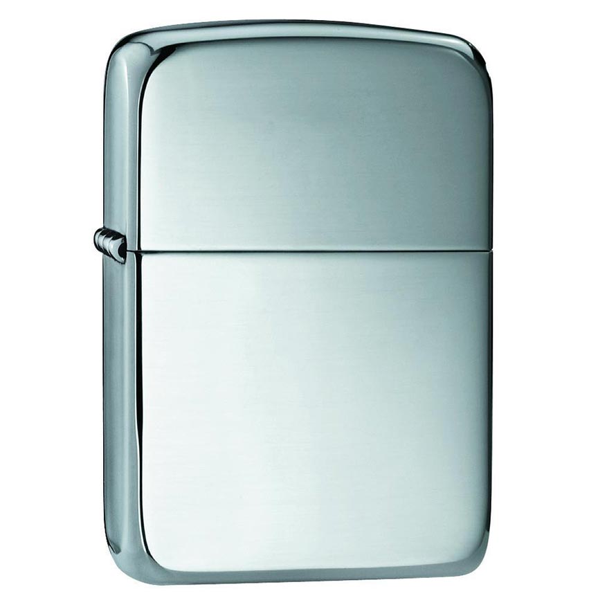 Zippo Windproof Lighter 1941 Replica High Polish Sterling Silver