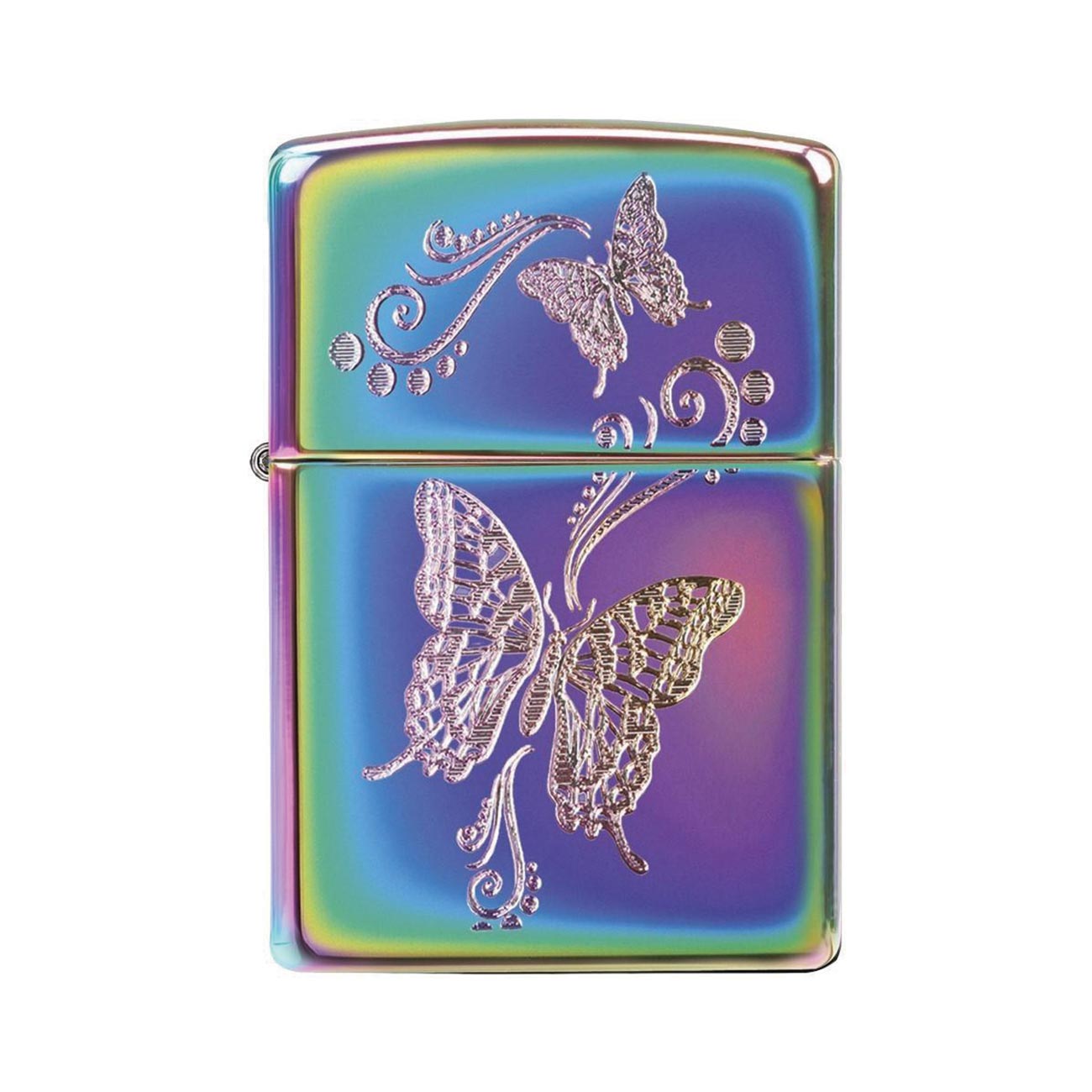 Zippo Windproof Lighter Butterflies Spectrum Finish