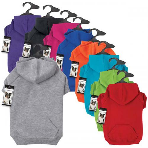 Zack & Zoey Basic Hoodie - XXL Blue