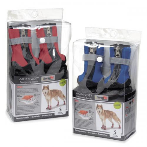 ZZ ThermaPet Neoprene Boot - Small Red