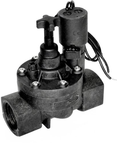 1" Plastic Valve, 24V Solenoid W/Flow Control