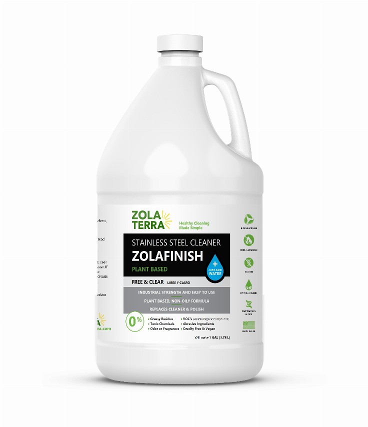 ZolaFinish Stainless Steel Cleaner